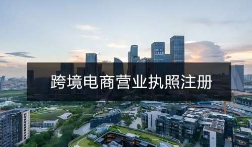 济南跨境电商公司营业执照办理详过程